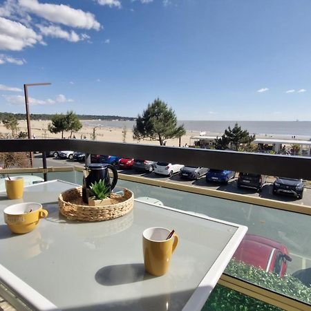 Saint Georges De Didonne - Pleine Vue Mer Pour Ce Studio Cabine Face A La Plage Exterior foto