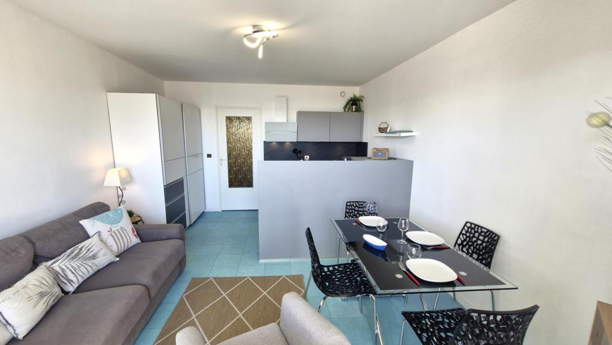 Saint Georges De Didonne - Pleine Vue Mer Pour Ce Studio Cabine Face A La Plage Exterior foto