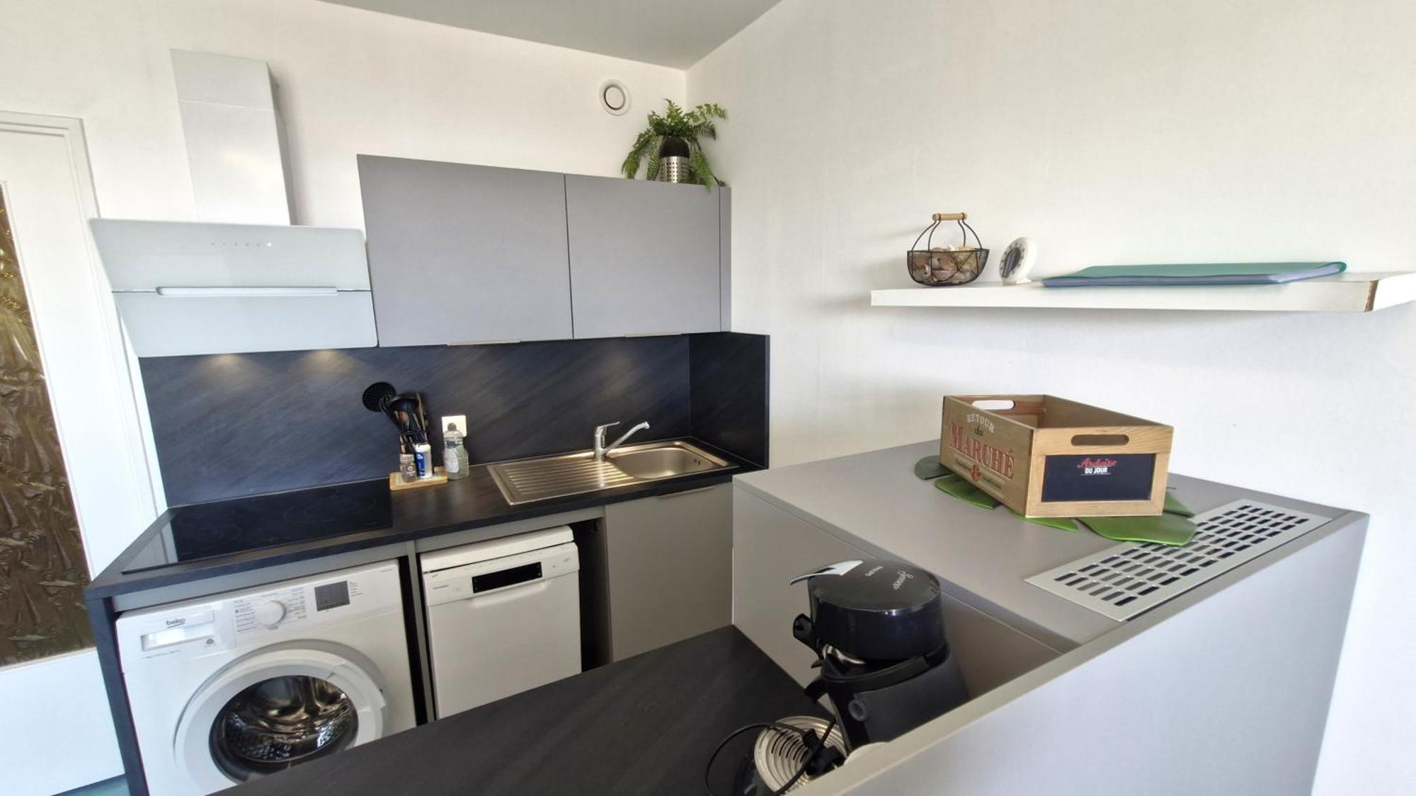 Saint Georges De Didonne - Pleine Vue Mer Pour Ce Studio Cabine Face A La Plage Exterior foto