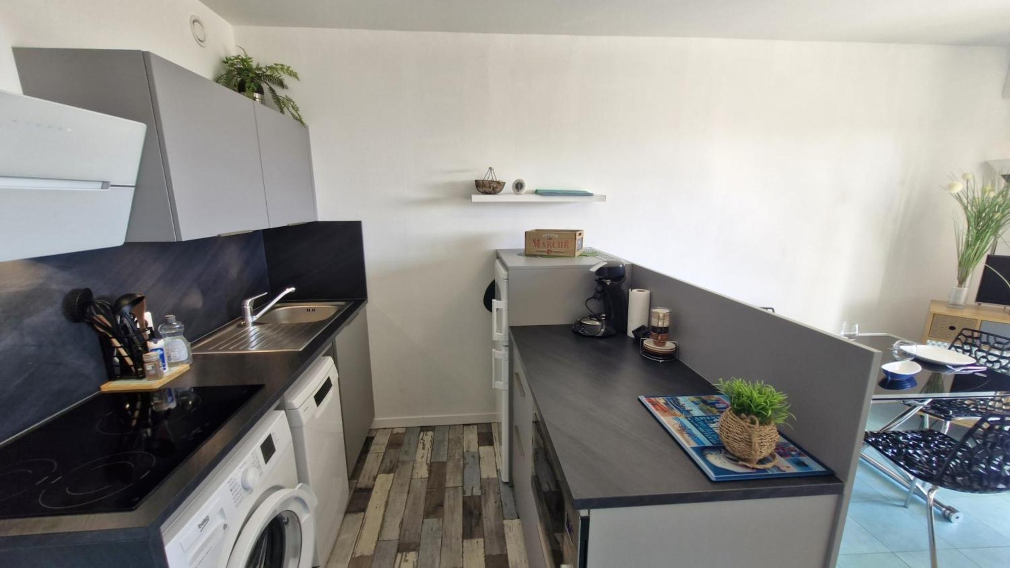 Saint Georges De Didonne - Pleine Vue Mer Pour Ce Studio Cabine Face A La Plage Exterior foto